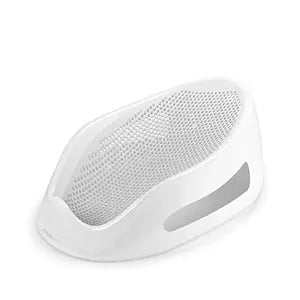 Foldable Baby Bathtub Portable Infant Bath Tub with Soft Bath Cushion Temperature Sensor Drain Plug Non-Slip Baby Bath for Newborns and Toddlers