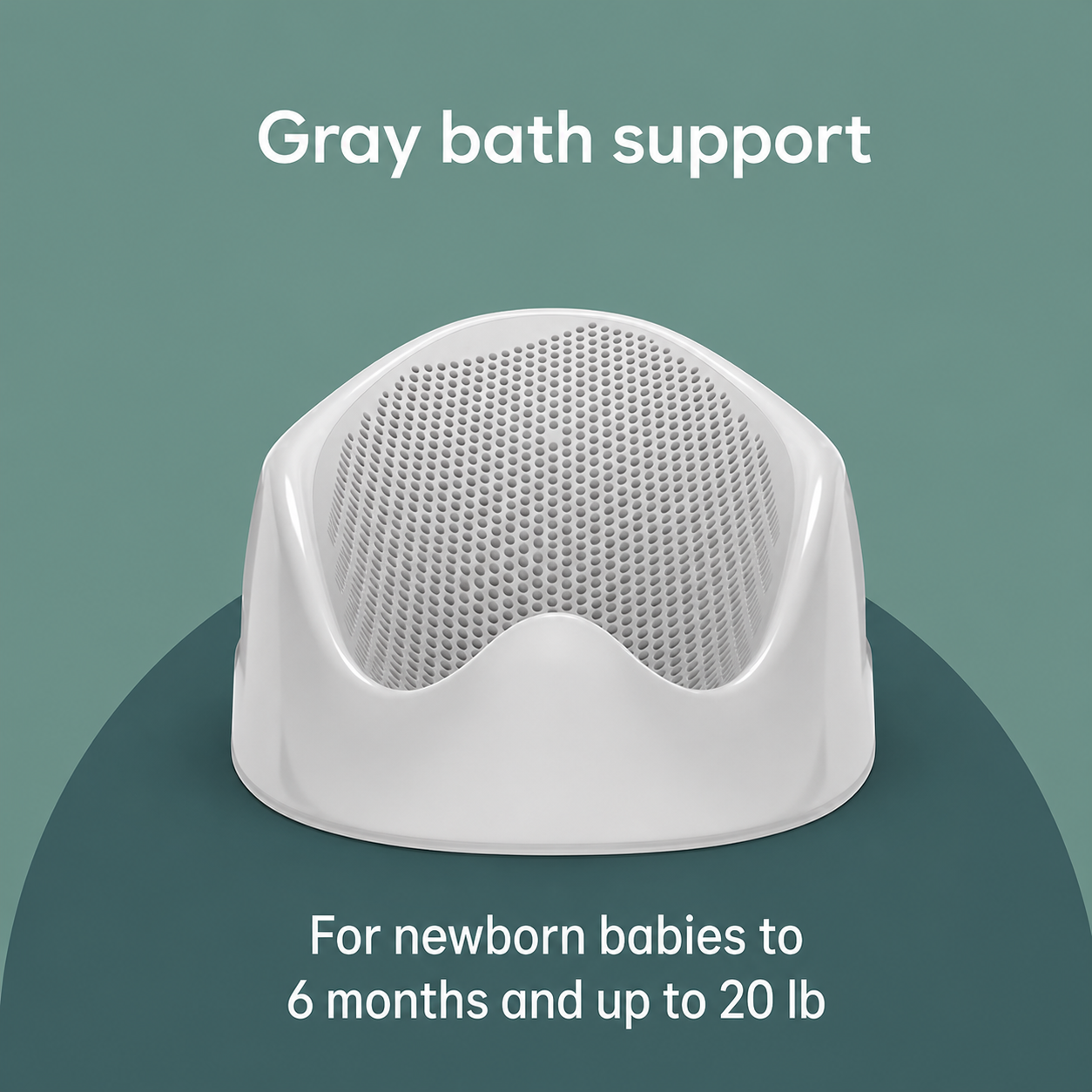 Foldable Baby Bathtub Portable Infant Bath Tub with Soft Bath Cushion Temperature Sensor Drain Plug Non-Slip Baby Bath for Newborns and Toddlers